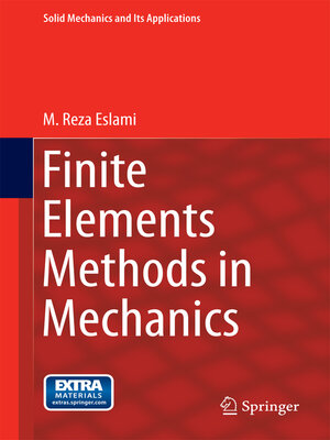 cover image of Finite Elements Methods in Mechanics